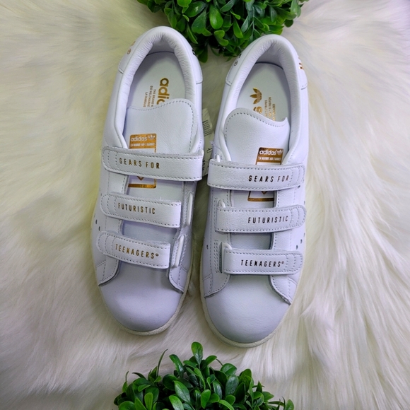 ADIDAS X HUMAN MADE UNOFCL (WHITE / GOLD) - Picture 2 of 16